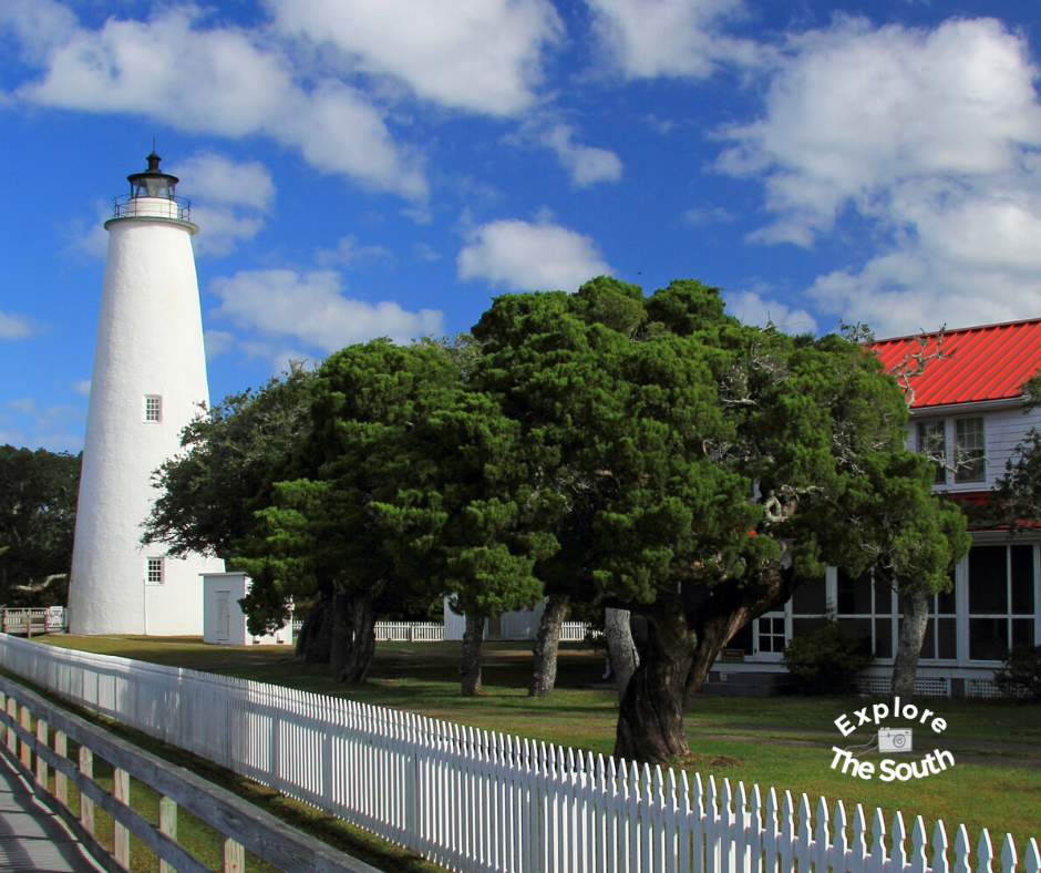 Ocracoke Light Station. Ocracoke, North Carolina