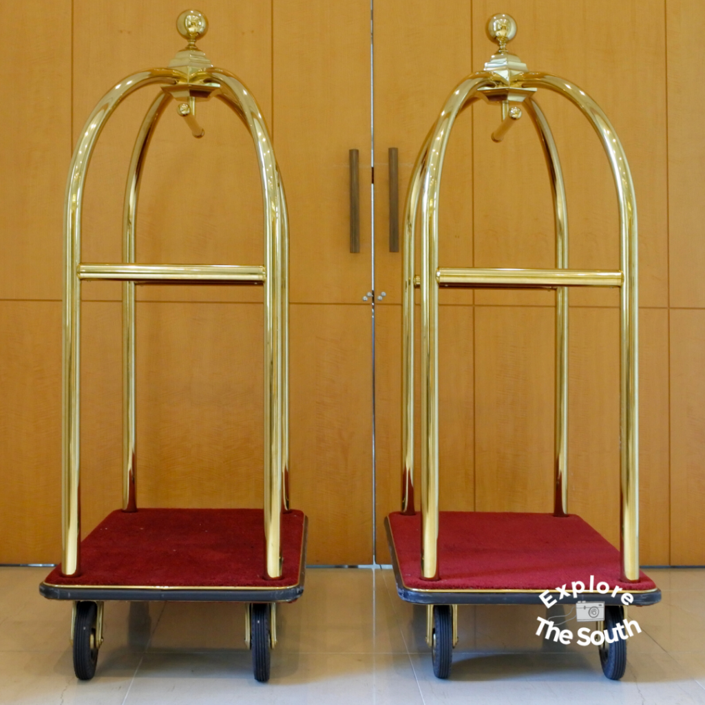 Hotel luggage carts